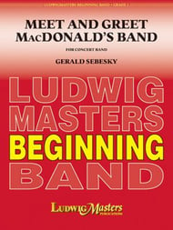 Meet and Greet MacDonald's Band Concert Band sheet music cover Thumbnail